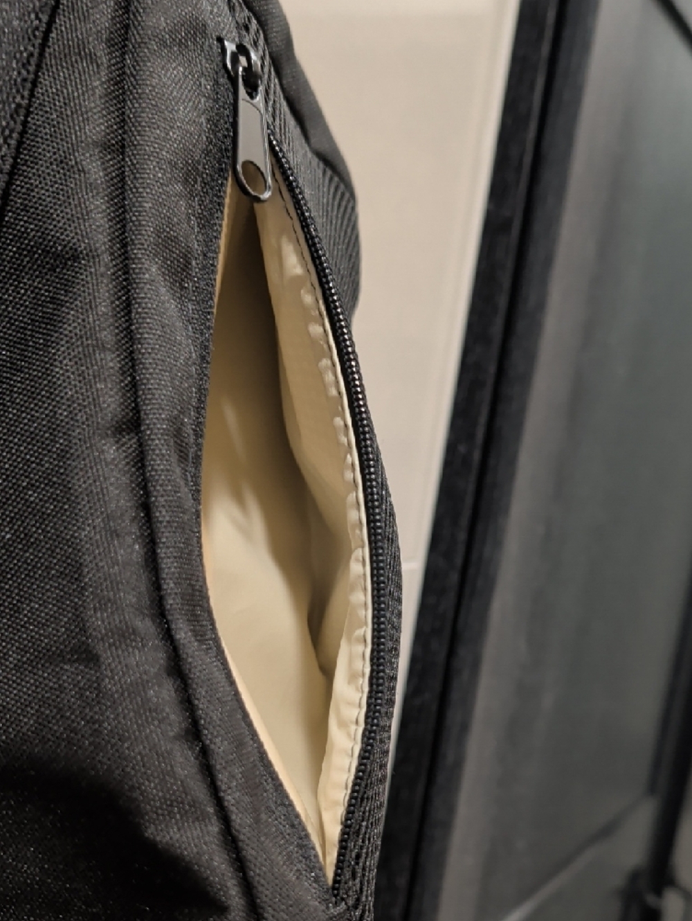 Canvelle Original Black Classic Fanny Pack With Black Hardware. Like New. - Picture 7 of 7